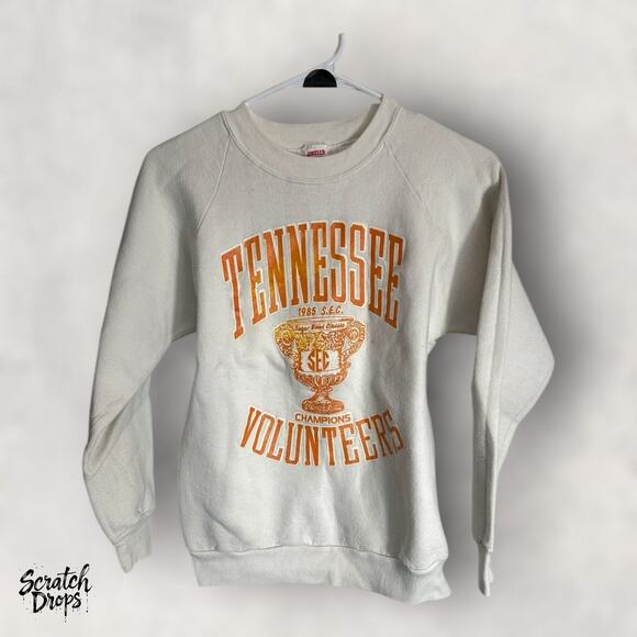 Vintage 1985 Jerzees by Russell Sweatshirt Womens Small Made in USA - Picture 1 of 4